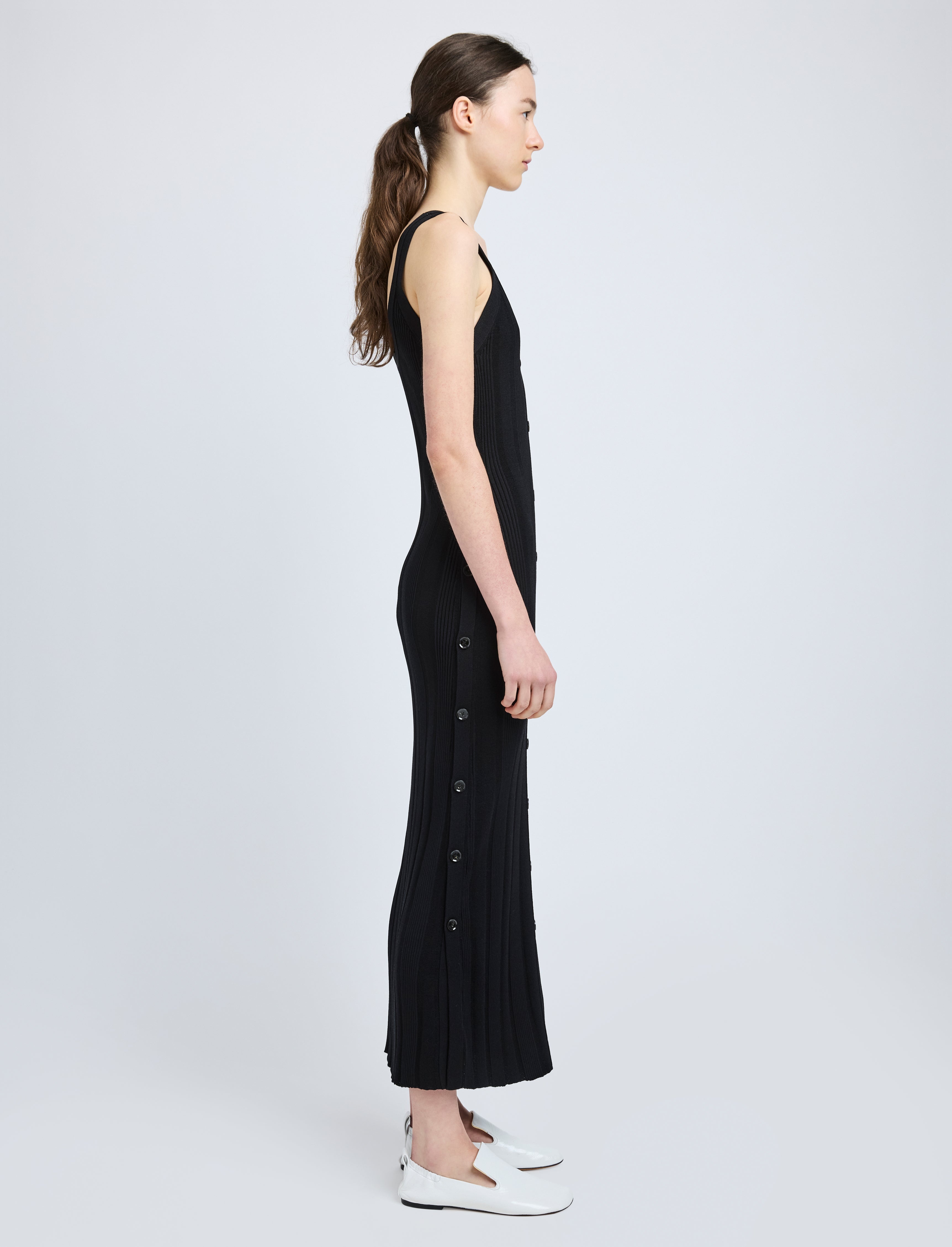 Ellis Dress in Column Rib - 3