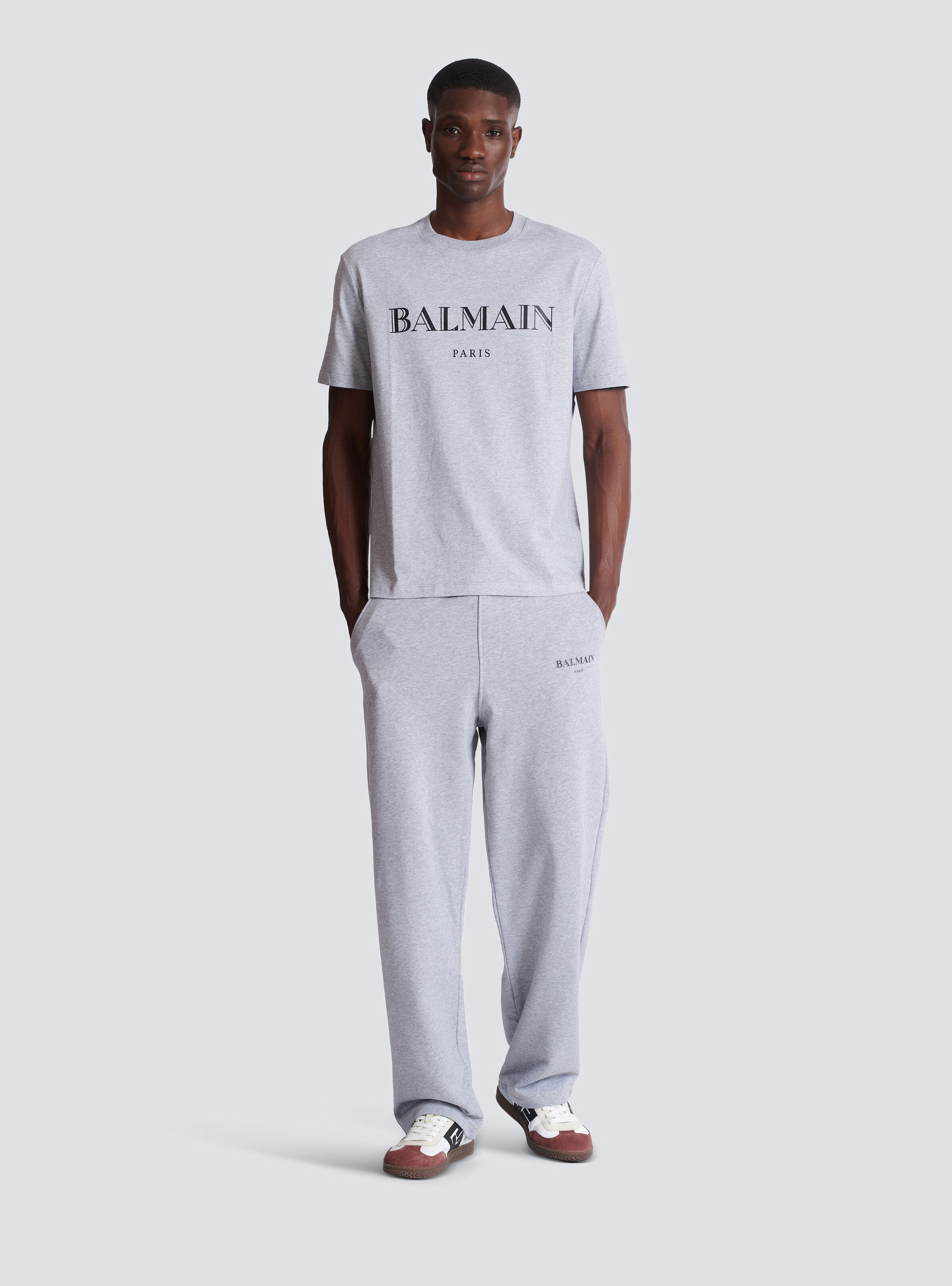 T-shirt with Balmain print - 2