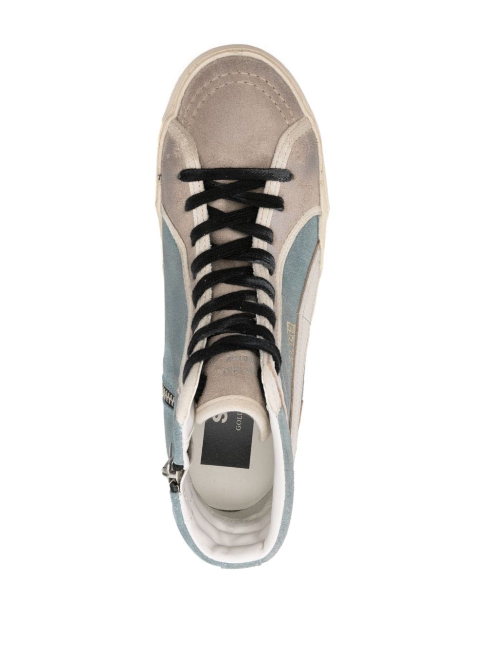 Slide suede sneakers - 4