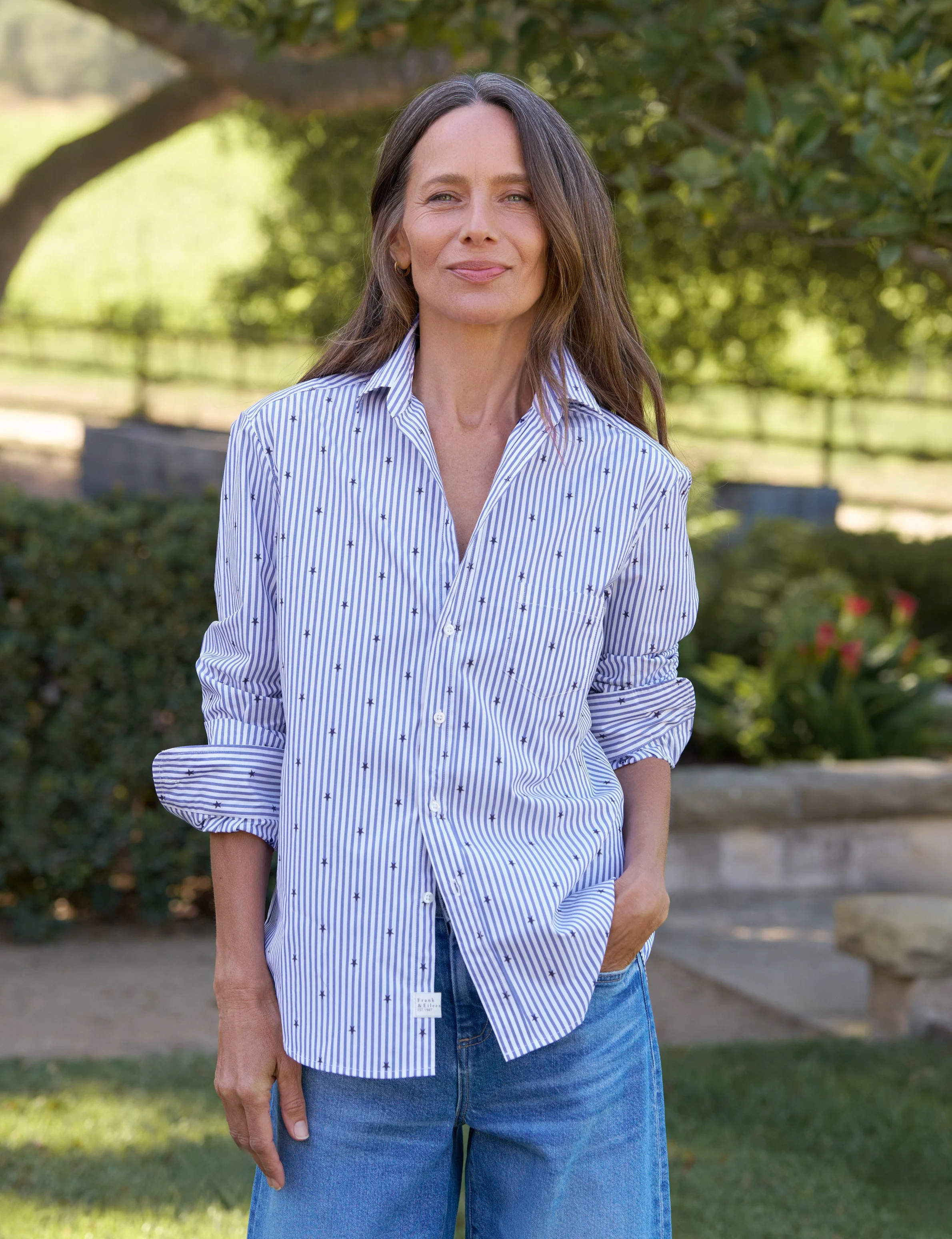 Relaxed Button-Up Shirt - 1