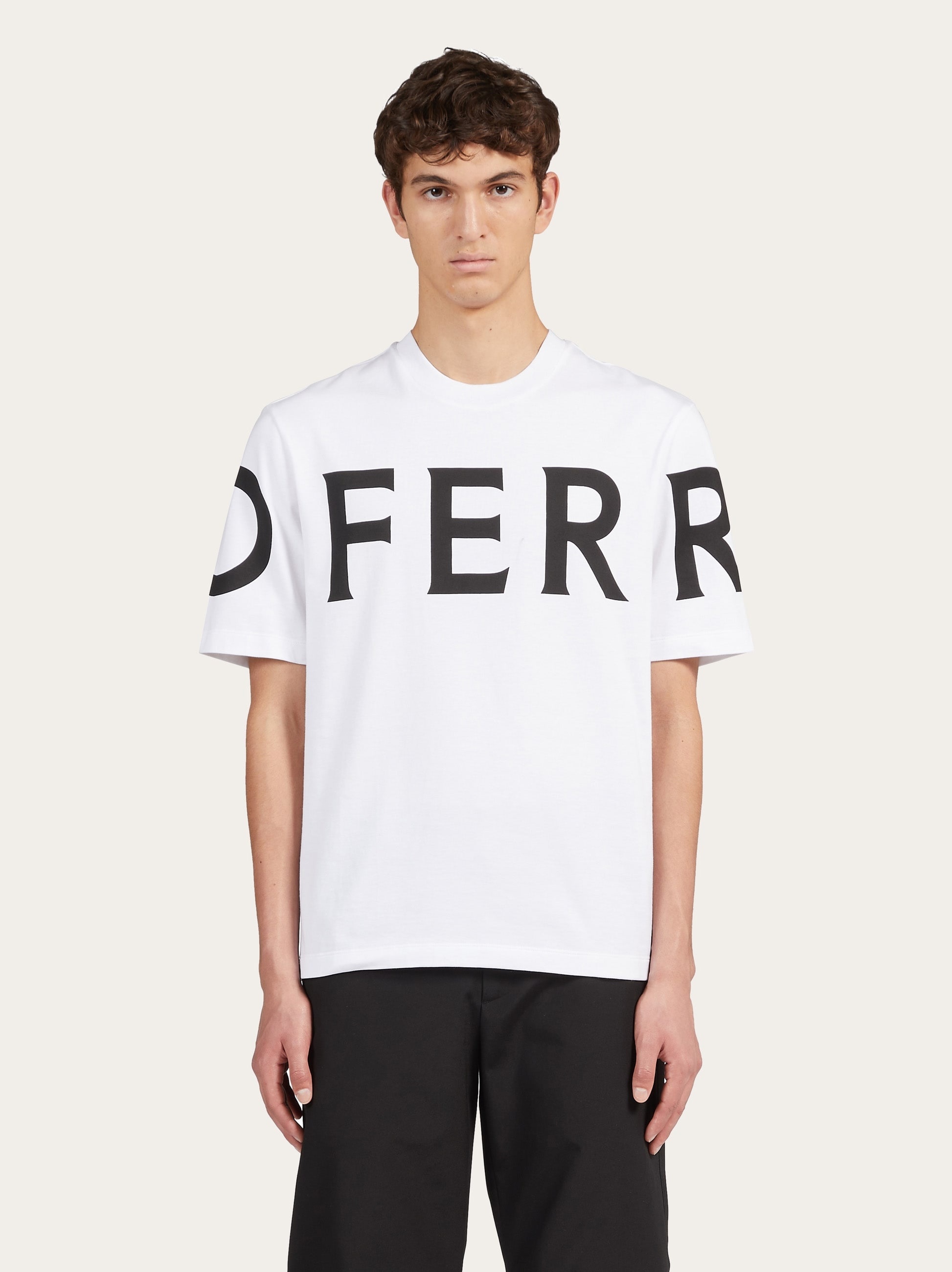 Short sleeved t-shirt with graphic logo - 2