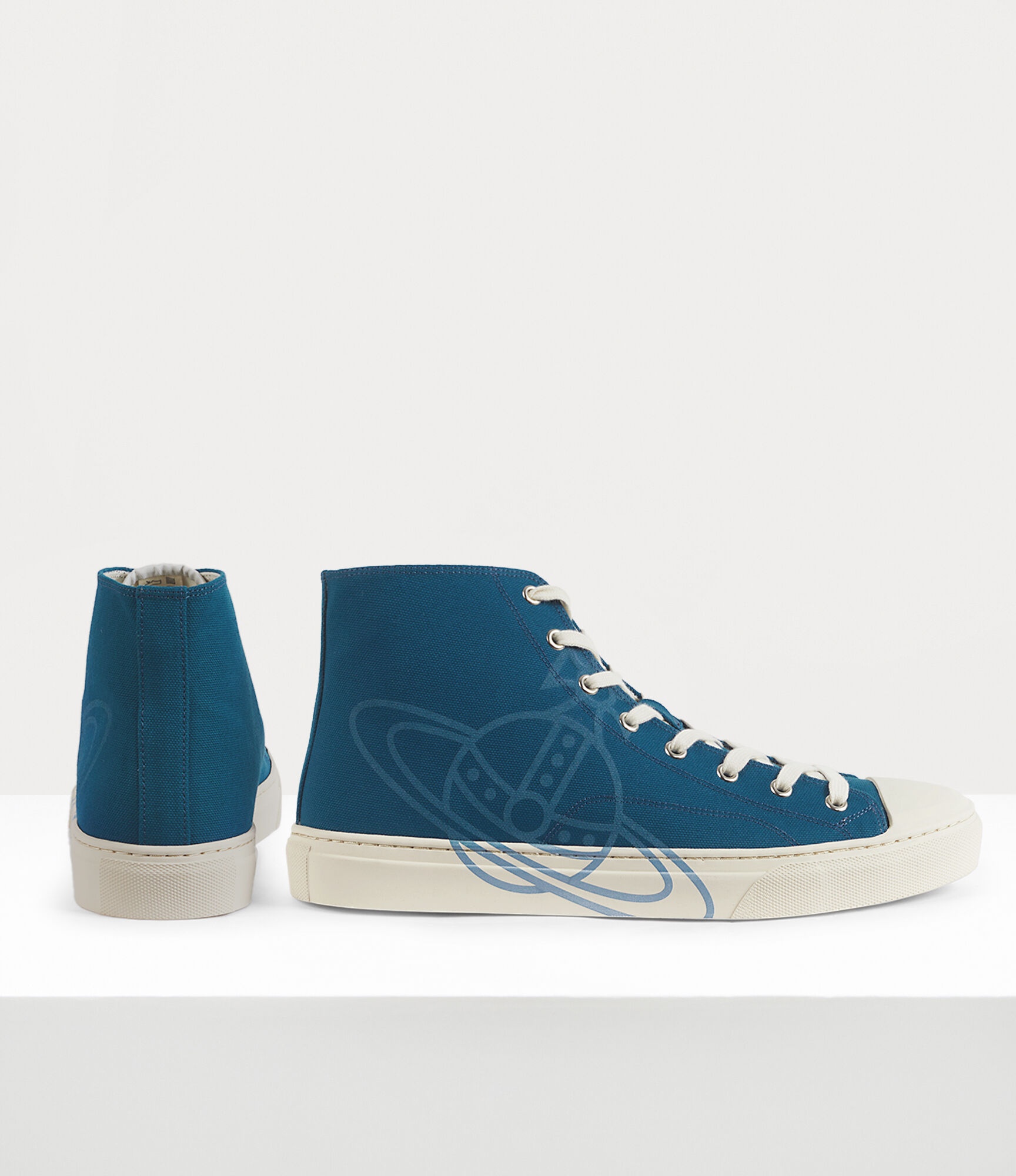 HIGH TOP CANVAS PLIMSOLL - 4