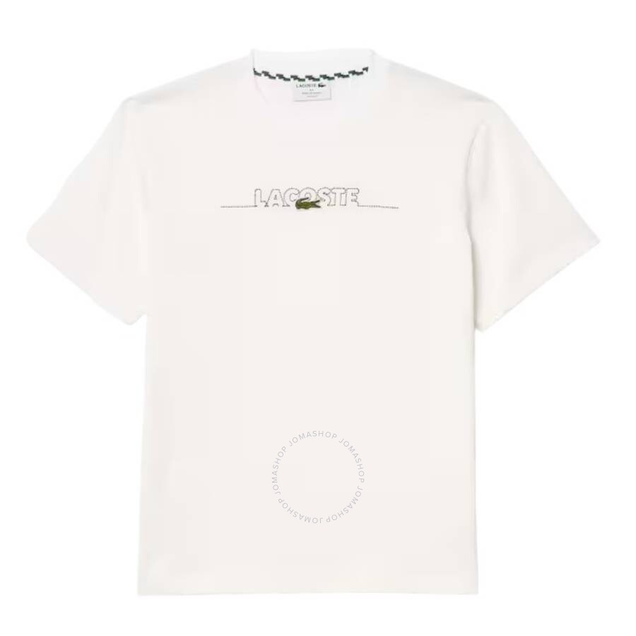 Lacoste Logo Embroidered Cotton T-Shirt - 1