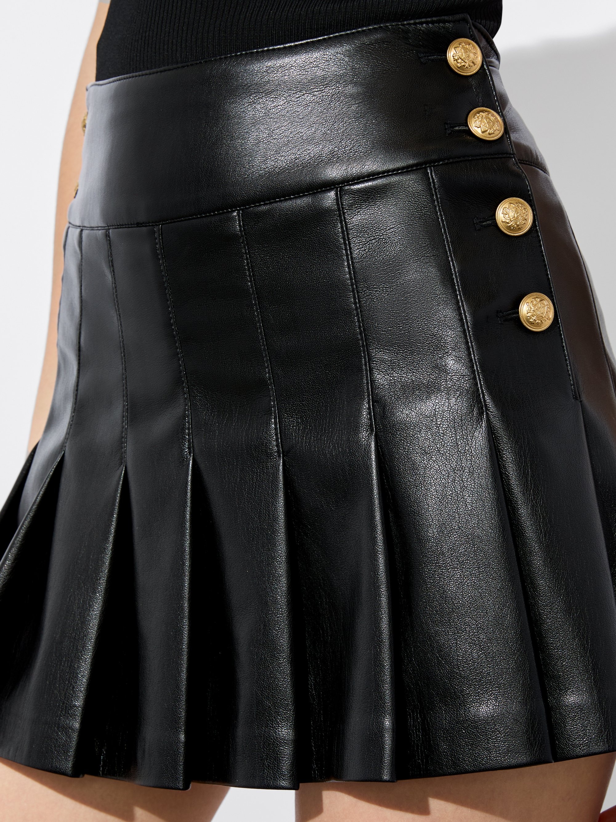LANNA VEGAN MINI SKIRT - 5