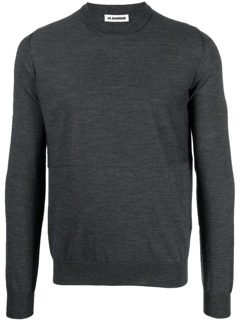 Wool Crew-Neck Sweater 1