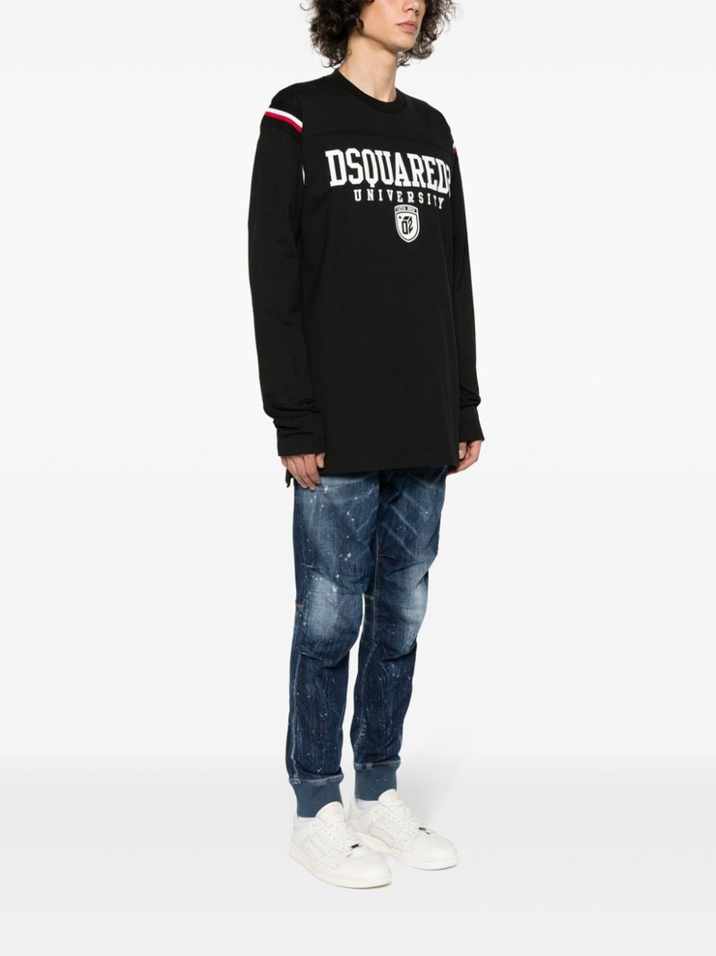 Varsity logo-print T-shirt 3