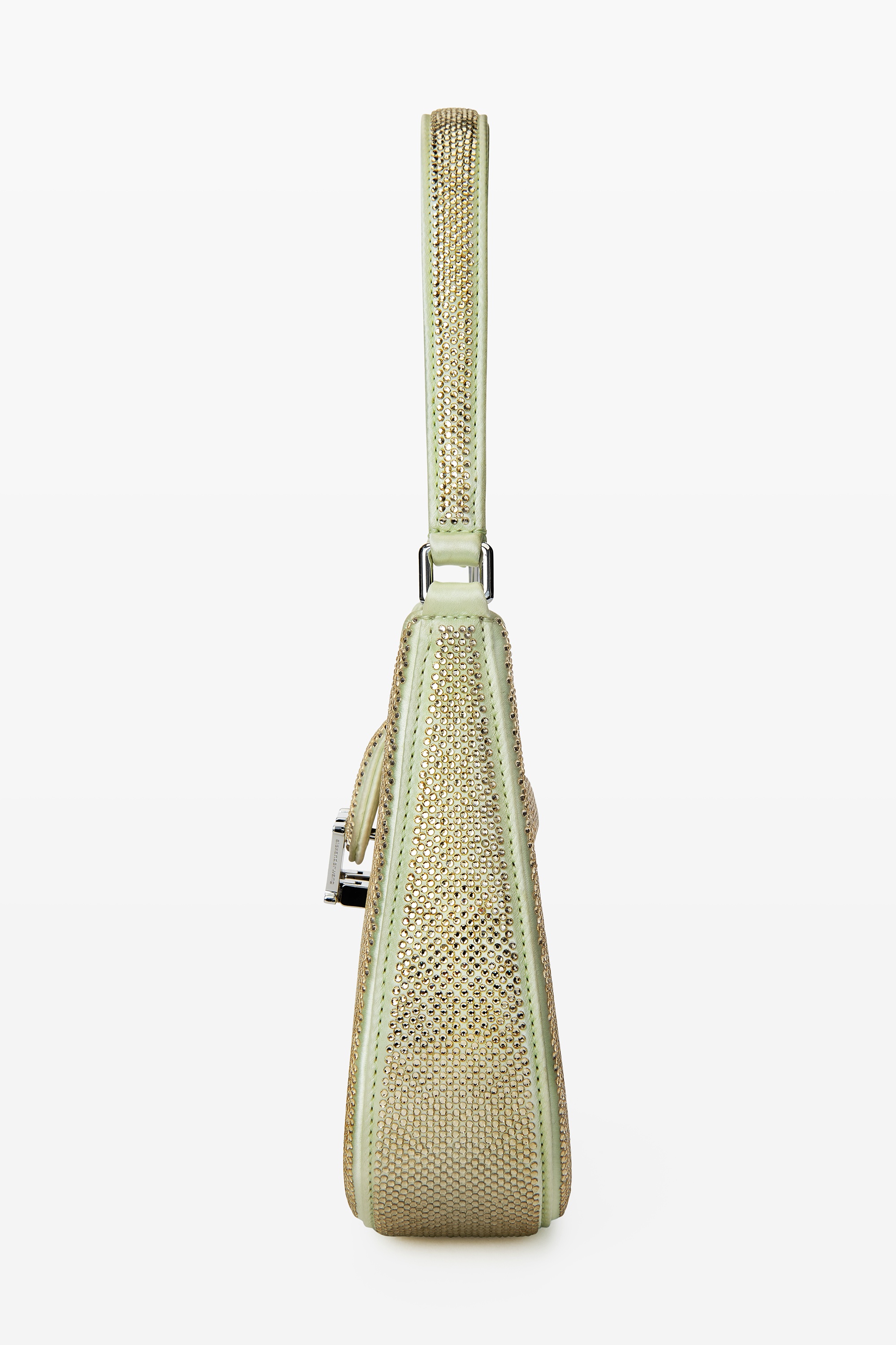 W LEGACY SMALL HOBO IN CRYSTAL SATIN - 3
