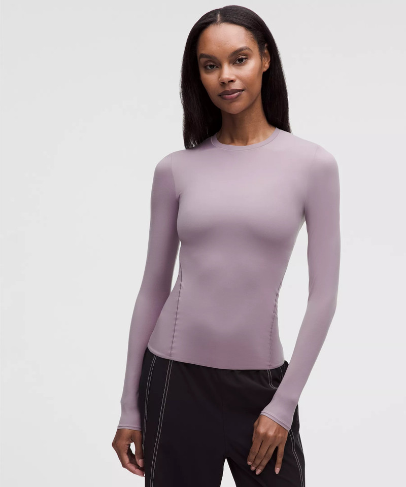 Wundermost Ultra-Soft Nulu Crewneck Long-Sleeve Shirt 1