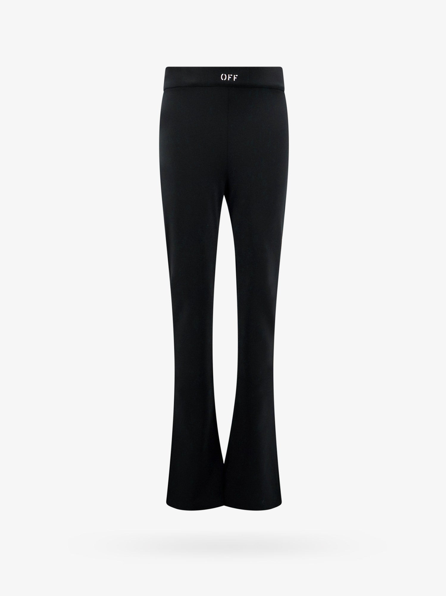 Off White Women Nylon Leggings - 1