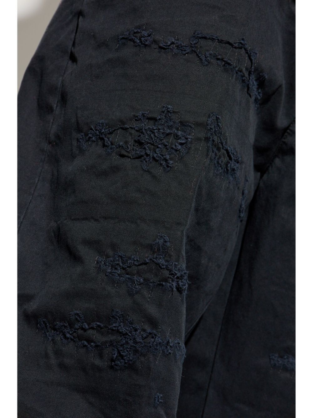 ripped loose-fit trousers - 5