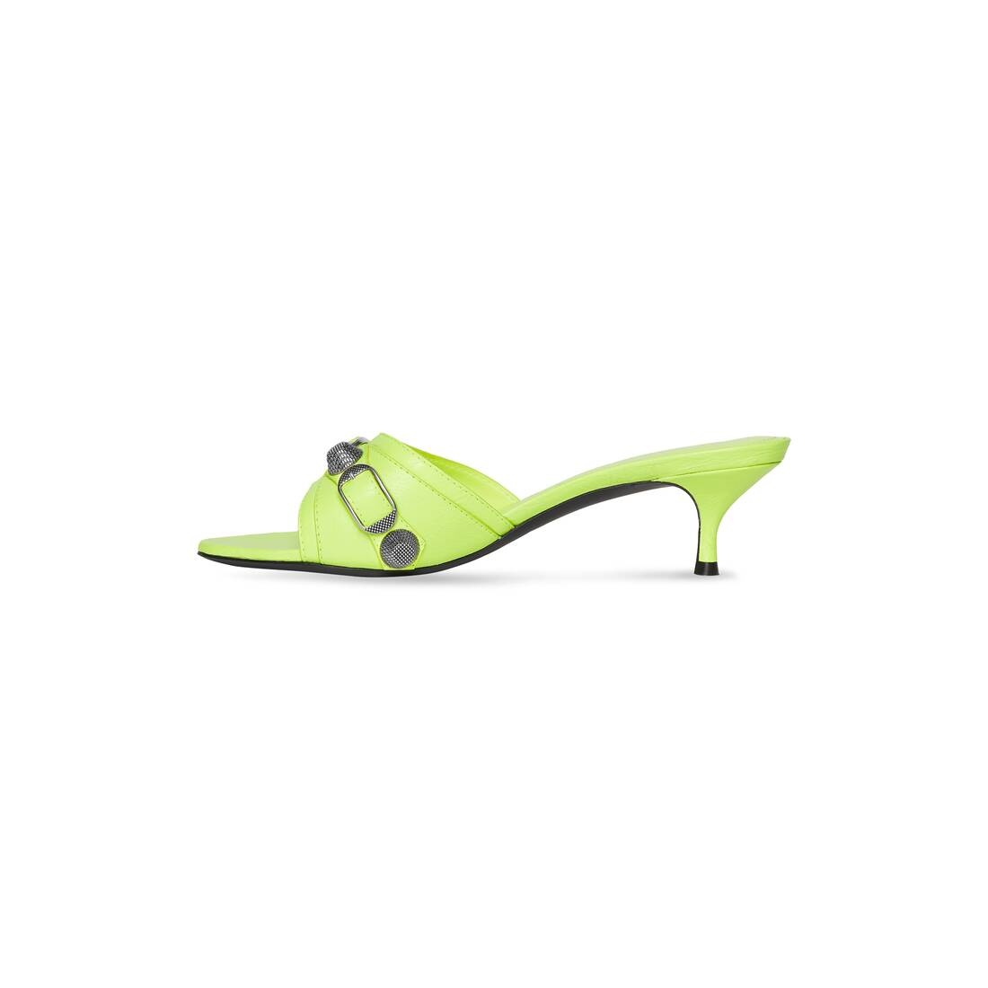 Women's Cagole 50mm Sandal in Yellow - 4