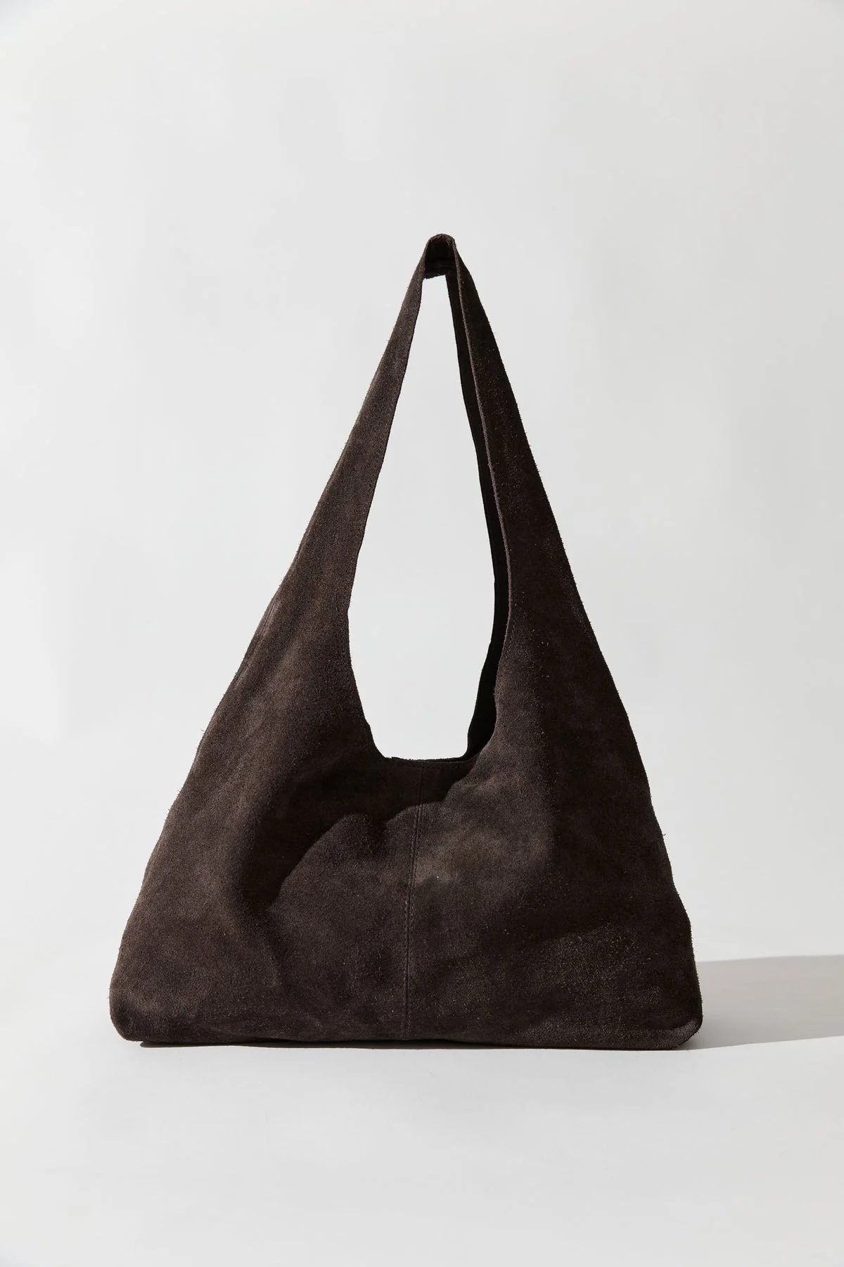 Suede Soft Bag - Coffee - 1