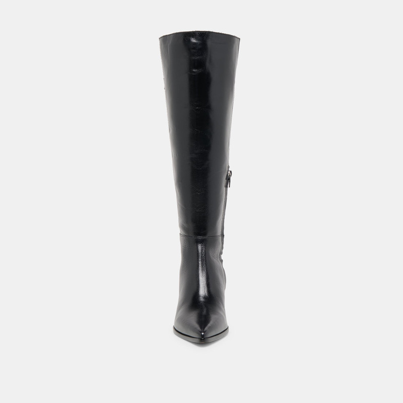 KIRSON BOOTS BLACK LEATHER 6