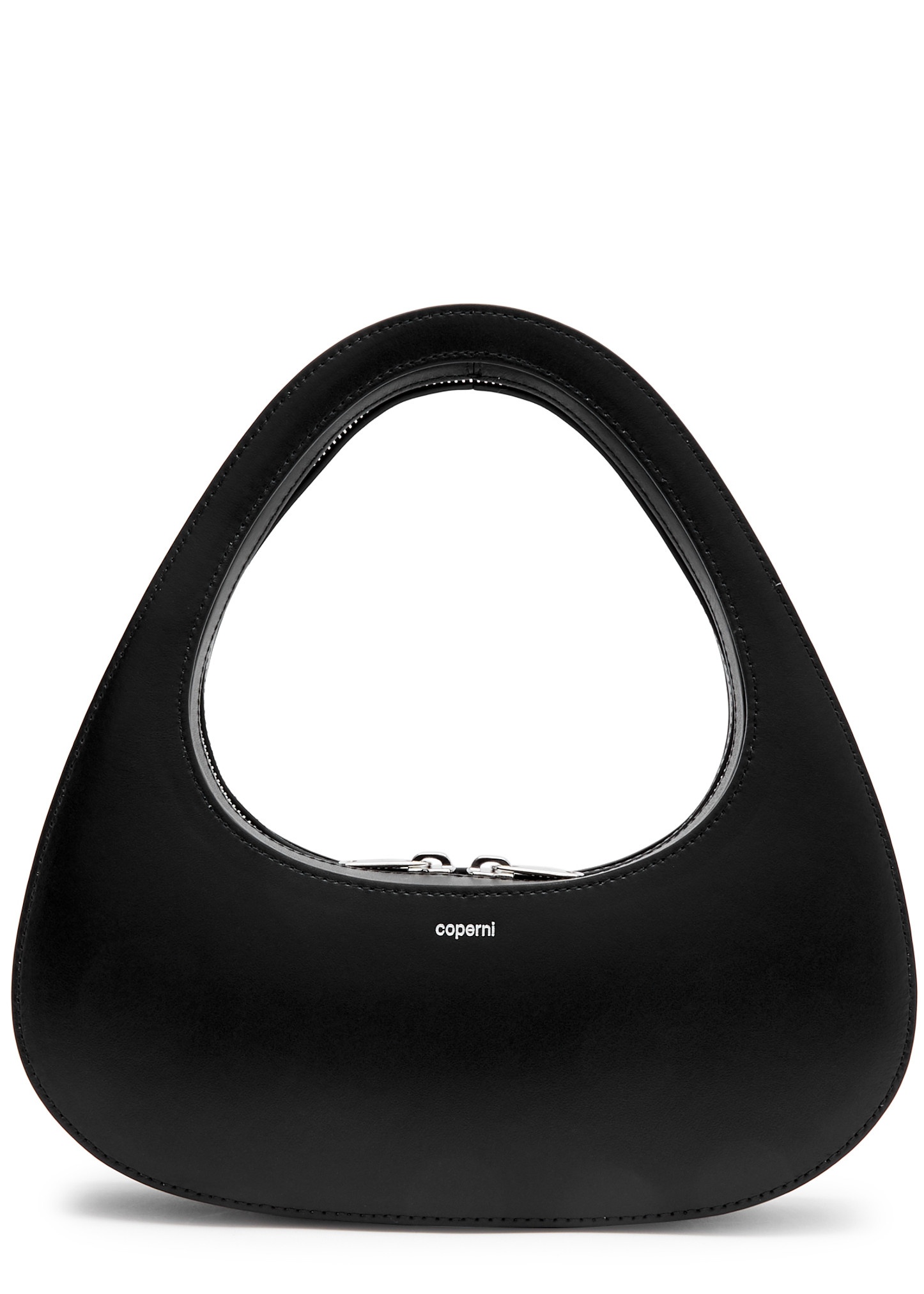 Baguette Swipe leather top handle bag - 1