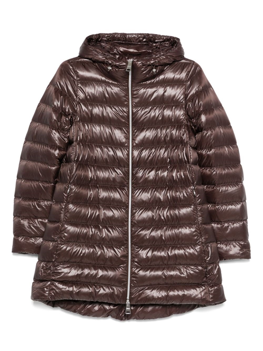 A-shape midi down jacket - 1