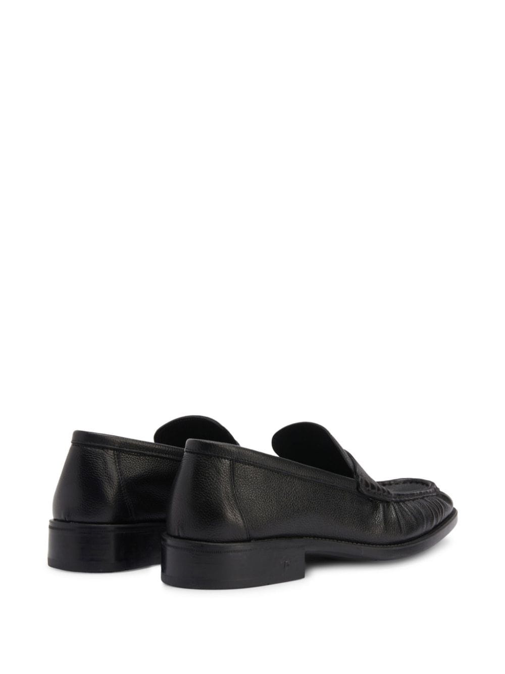 Weeston almond-toe leather loafers - 3