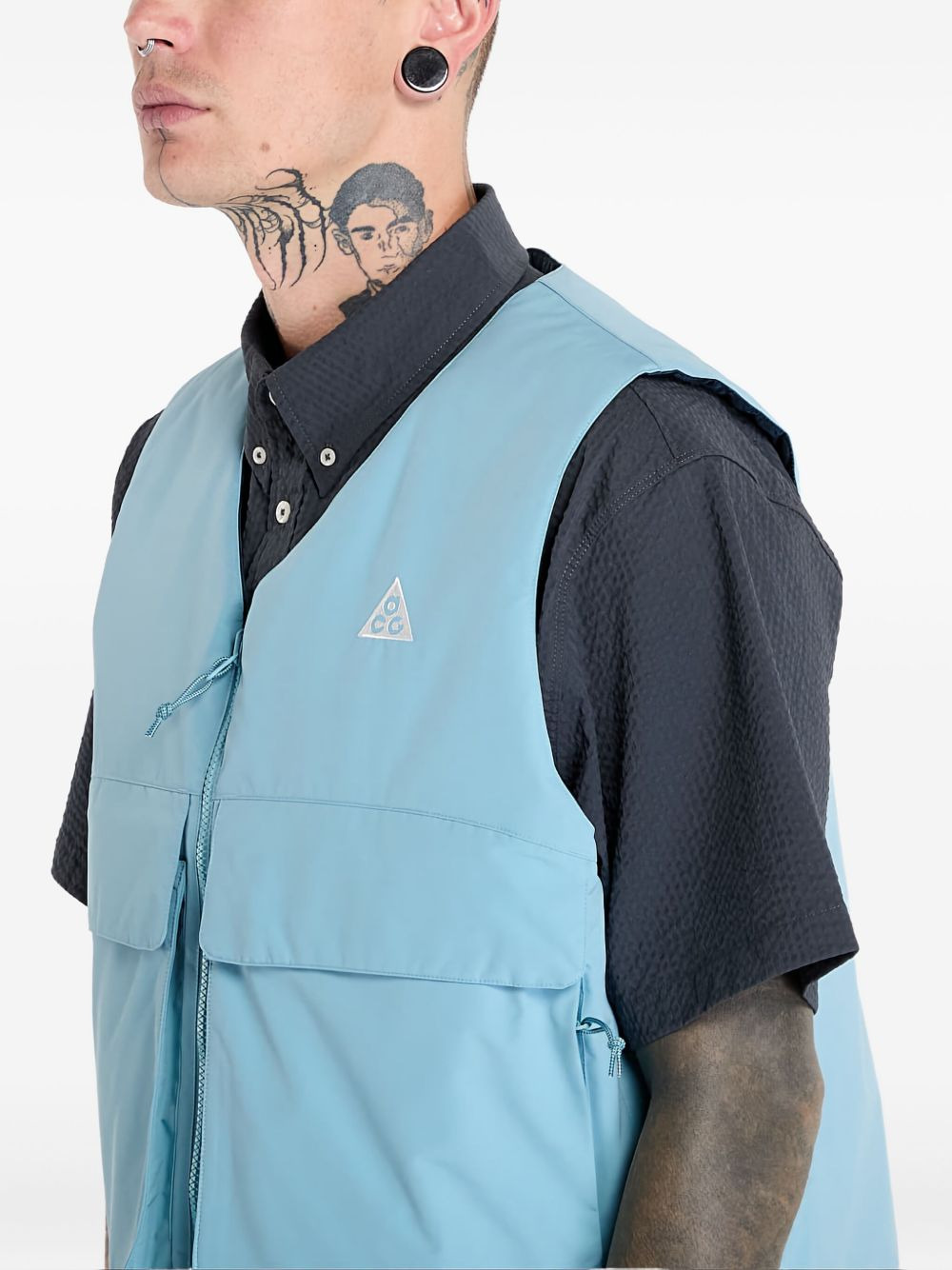 reversible zip vest - 3
