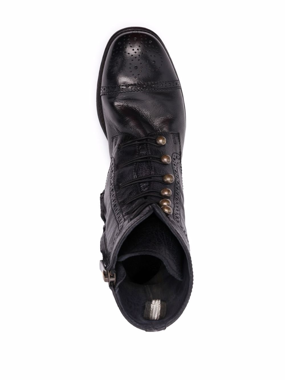off-centre button boots - 4