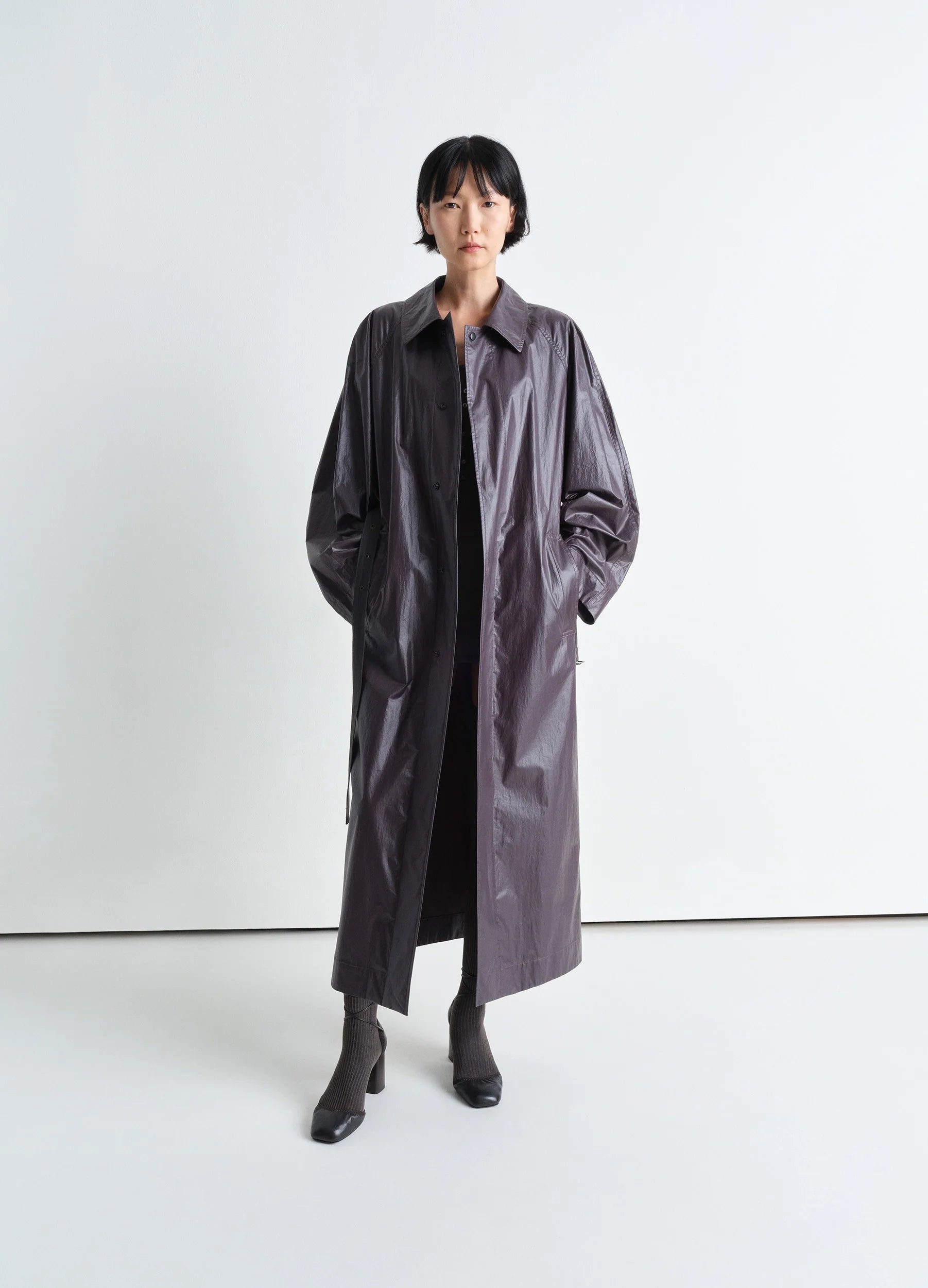 LIGHT BELTED COAT - 2
