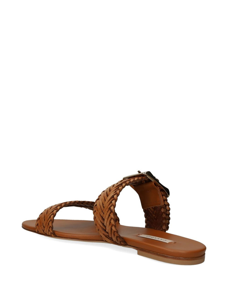 woven buckle-fastening sandals 4