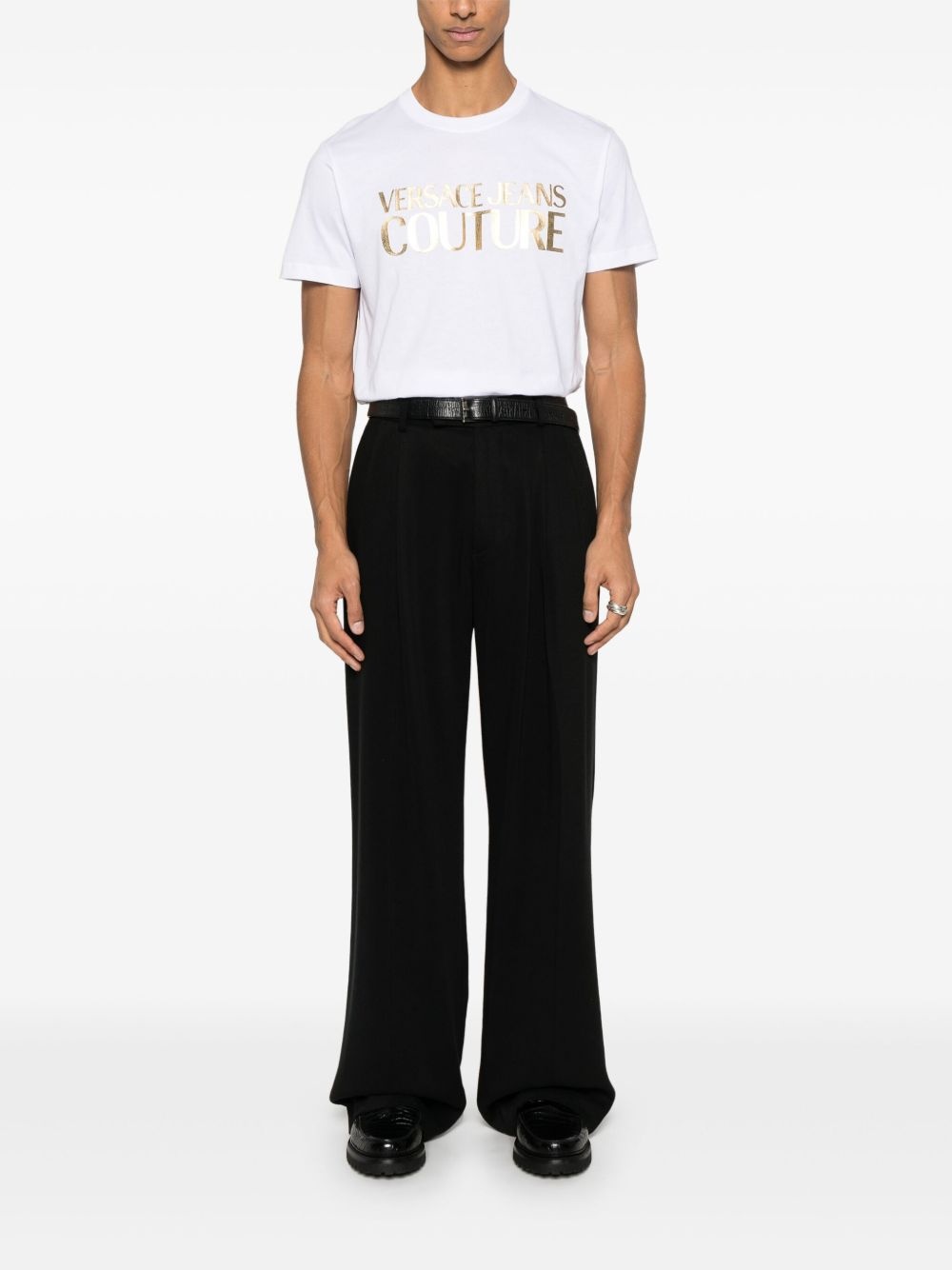 logo-print T-shirt - 2