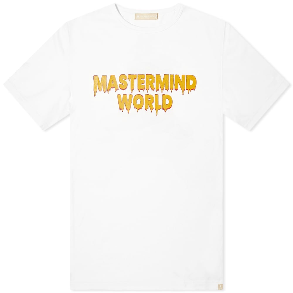 MASTERMIND WORLD Drip Logo Skull Tee - 1