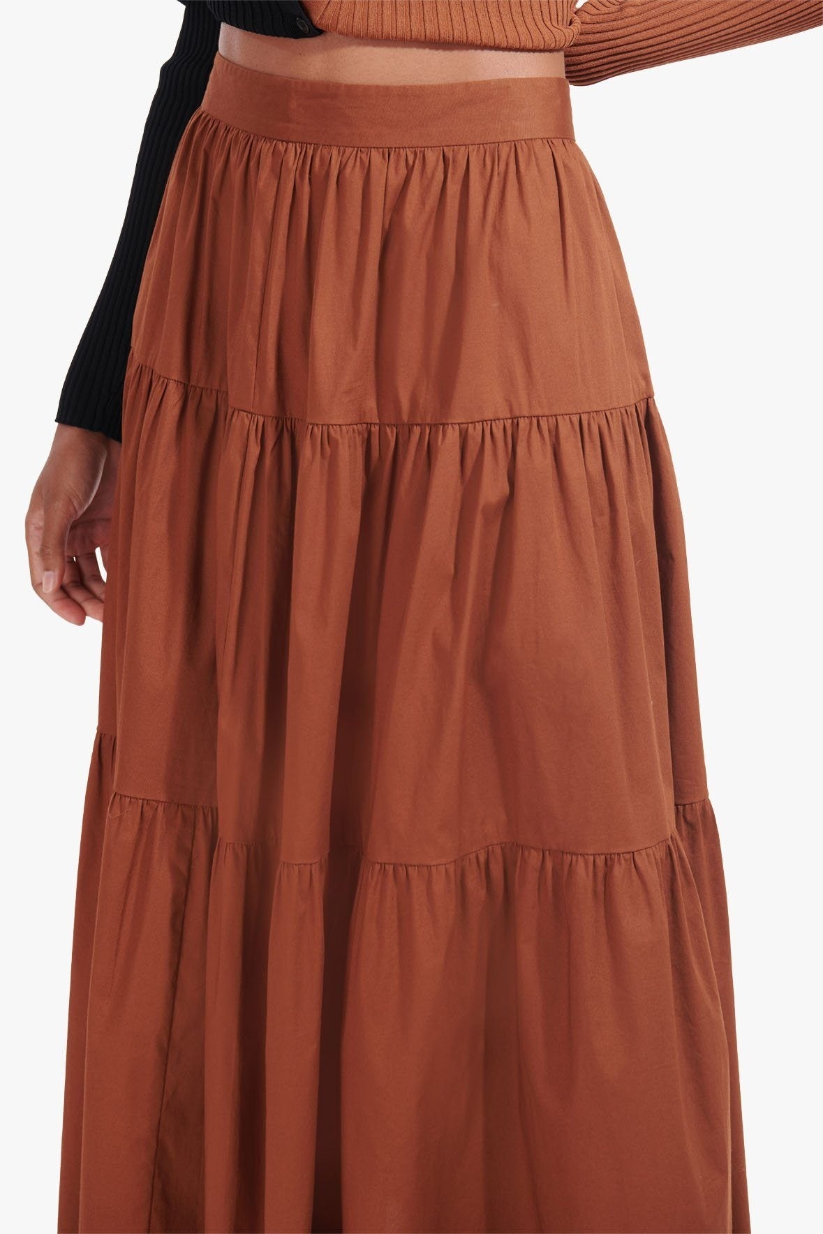 STAUD | SEA SKIRT TAN - 3