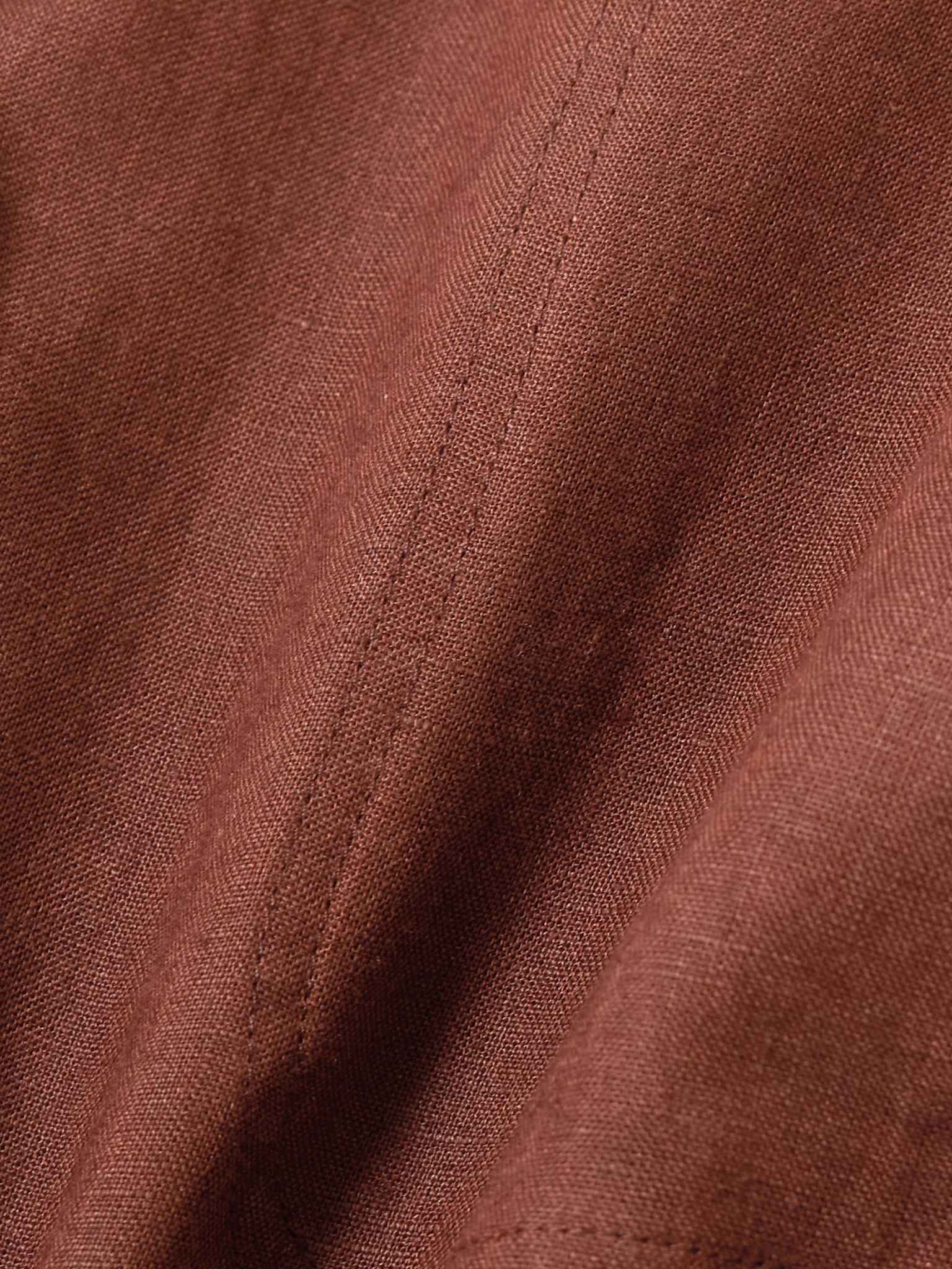 L'Intemporel Correct linen shorts Brown - 4