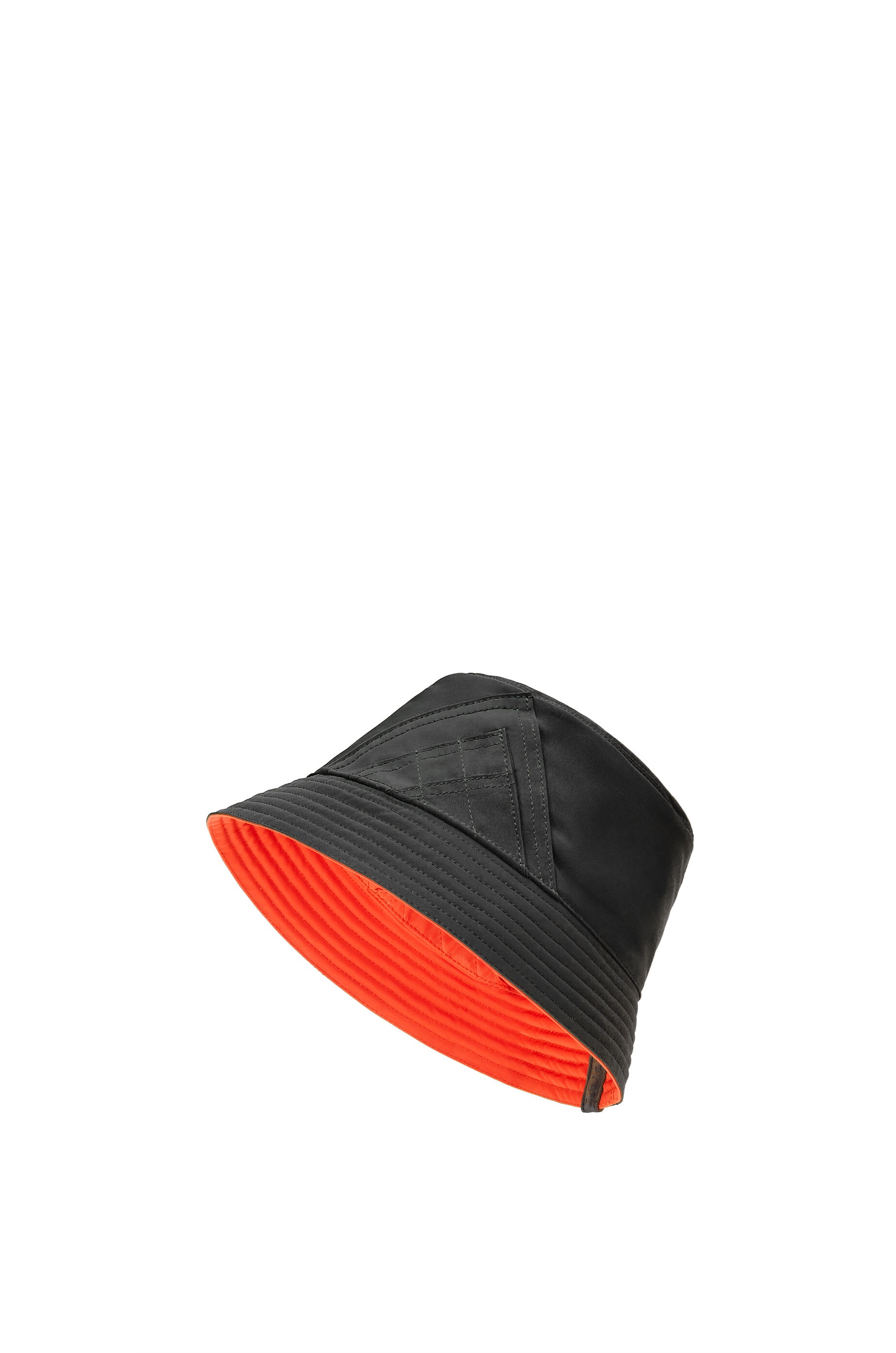 Reversible Anagram bucket hat in jacquard and nylon - 1