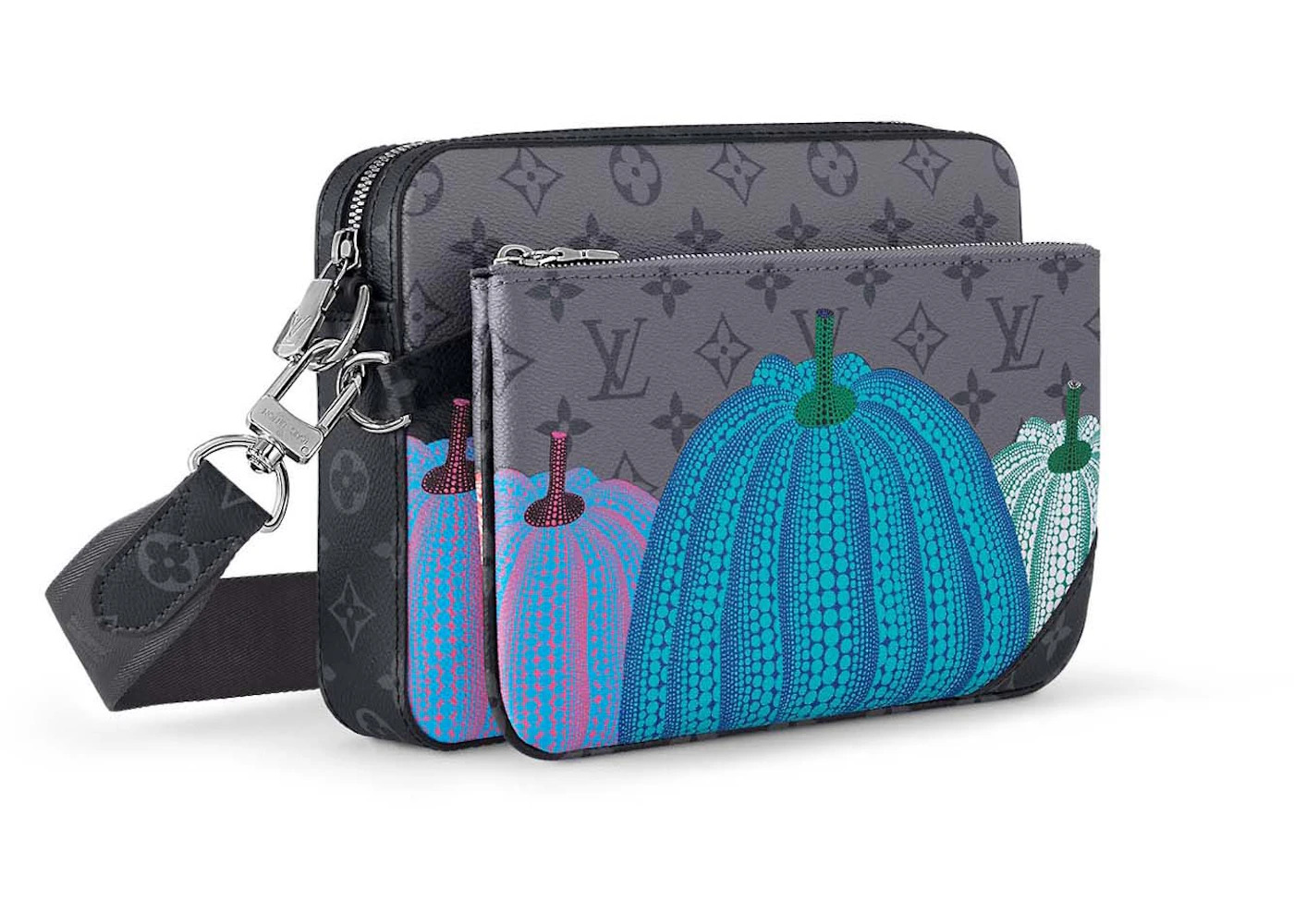 Louis Vuitton LV x YK Trio Messenger Pumpkin Print - 2