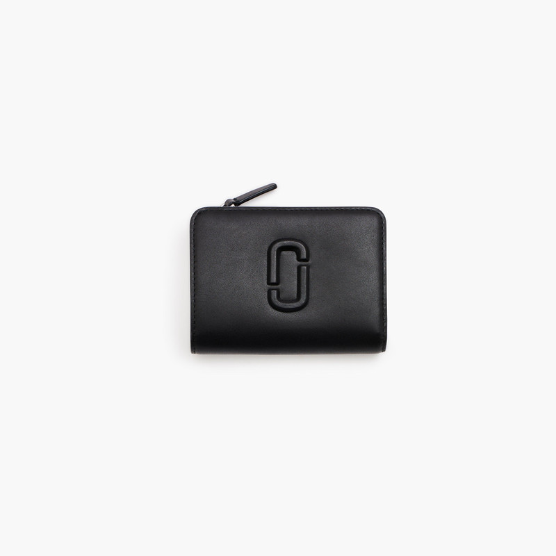 THE LEATHER J MARC MINI COMPACT WALLET - 1
