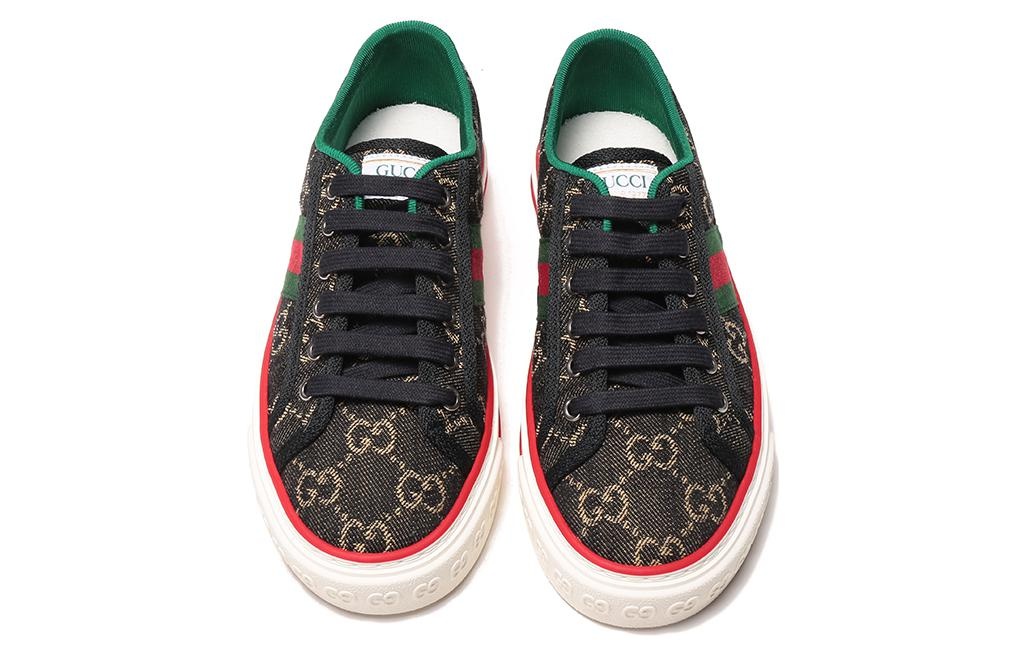 (WMNS) Gucci Tennis 1977 GG Logo 'Black Multi' 606110-UN320-1291 - 4