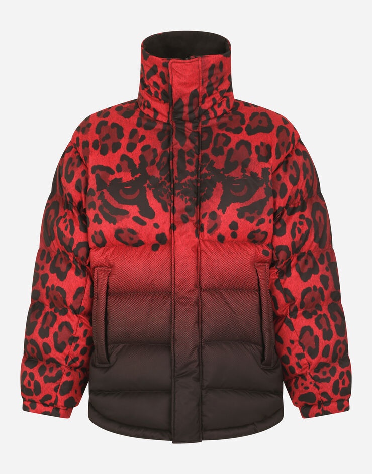 Leopard-print reversible jacket - 3