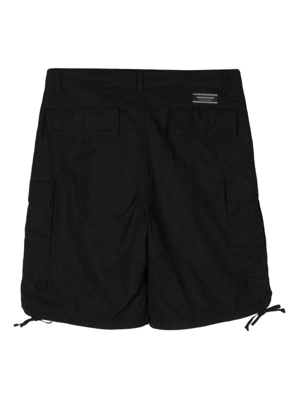 multi-pockets drawstring hem shorts - 2