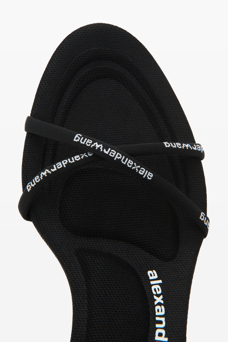 Alexander Wang Helix 65 Strappy Mid Heel Sandal outlook