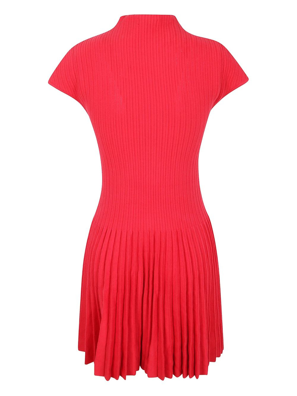 ribbed pleated dress - 2
