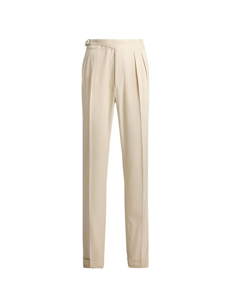 Byron buckled pleated trousers 1