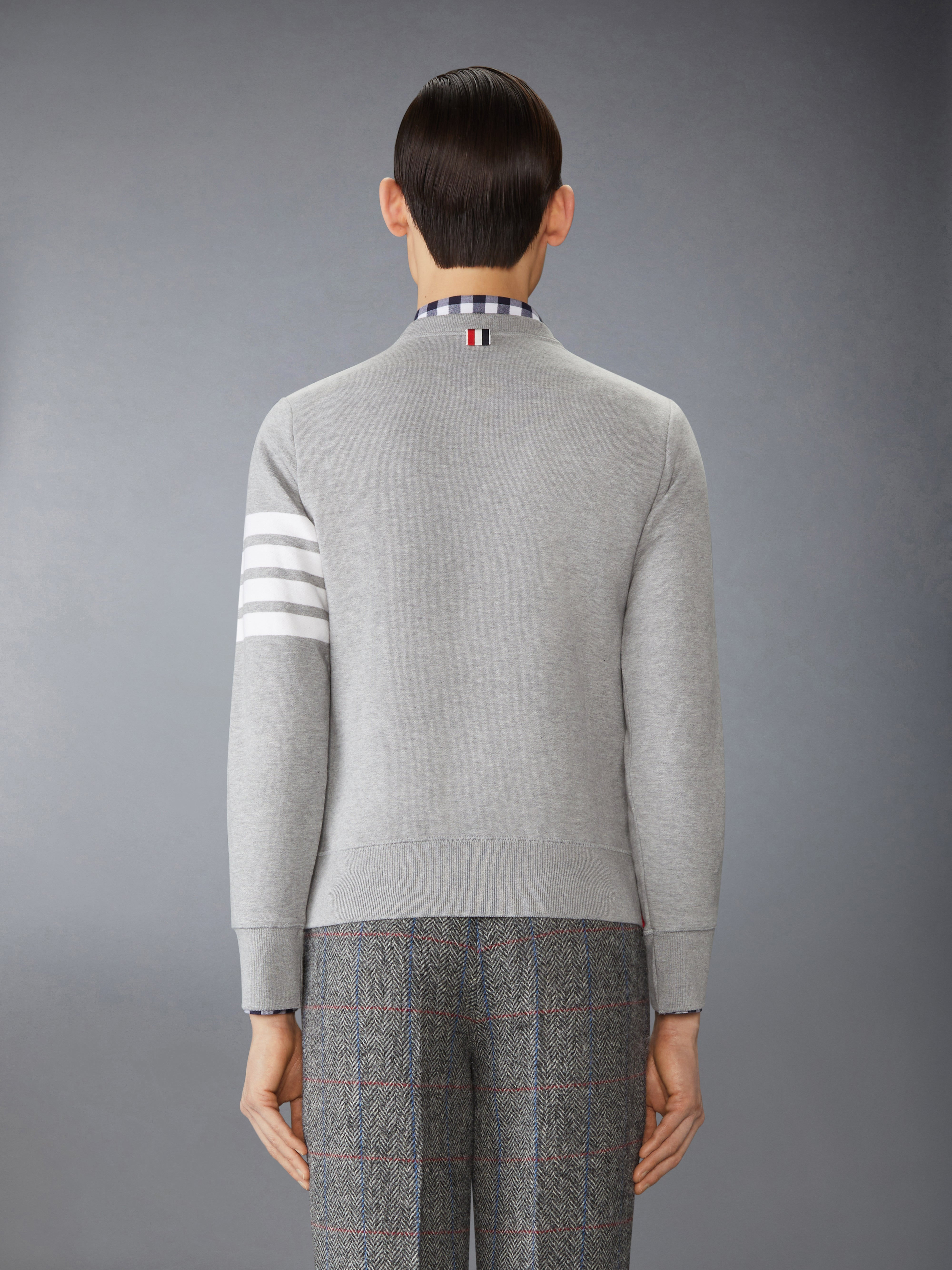 LOOPBACK BIRD PATCHES 4-BAR SWEATSHIRT - 3