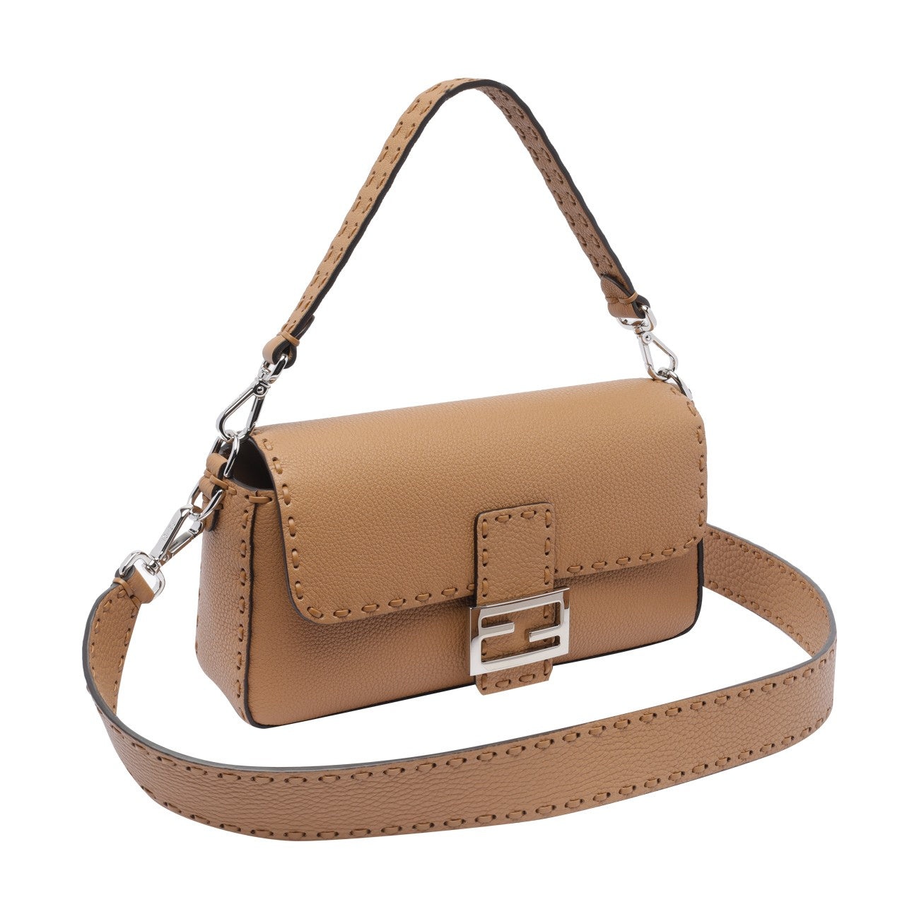 Fendi Women Medium Selleria Baguette Bag - 2