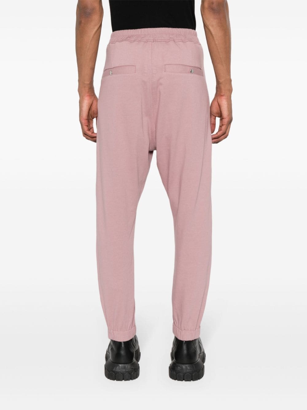 drawstring-fastening track pants - 4