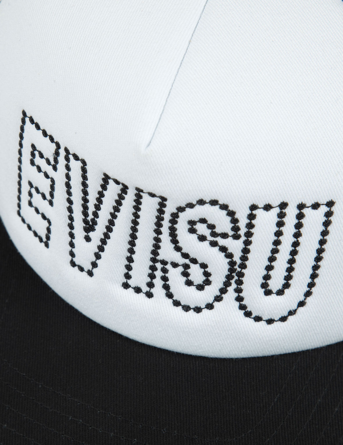 DOTTED LOGO EMBROIDERY TUCKER HAT - 8