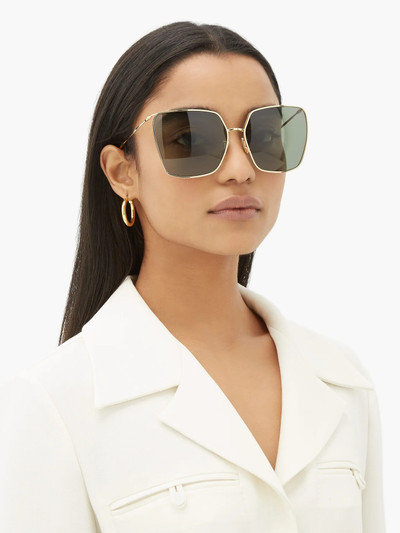 CELINE Butterfly square metal sunglasses outlook