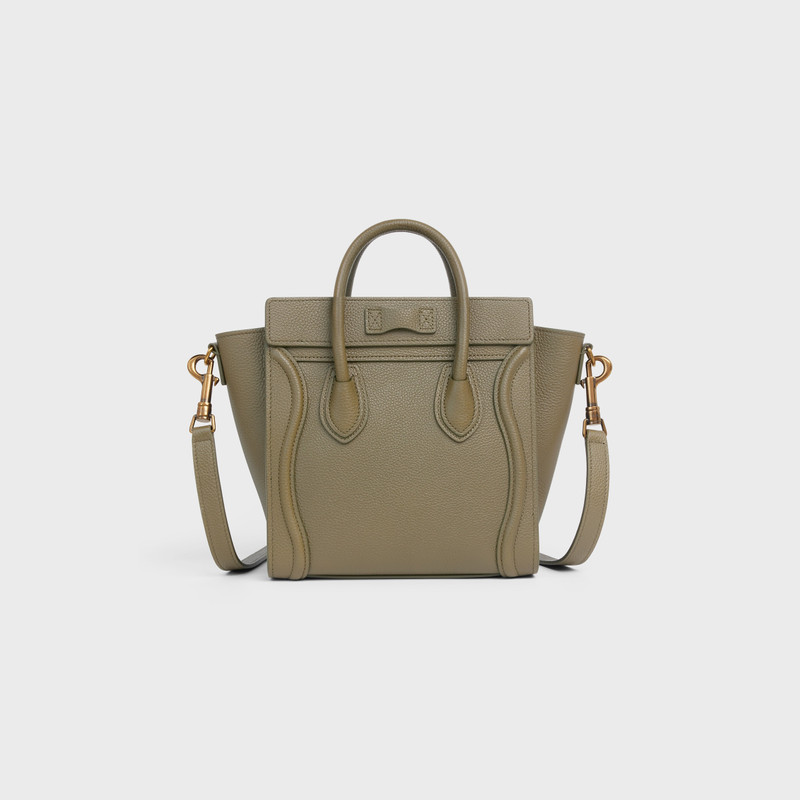 Nano Luggage bag in drummed calfskin 3