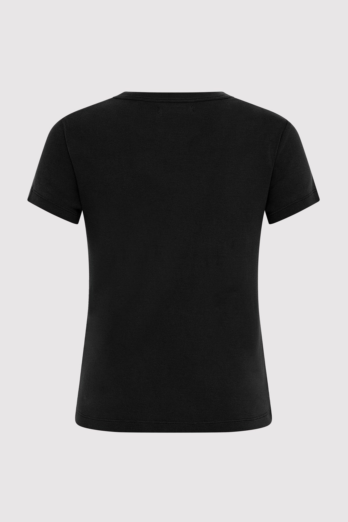 Organic Cotton Baby Tee - Black - 7