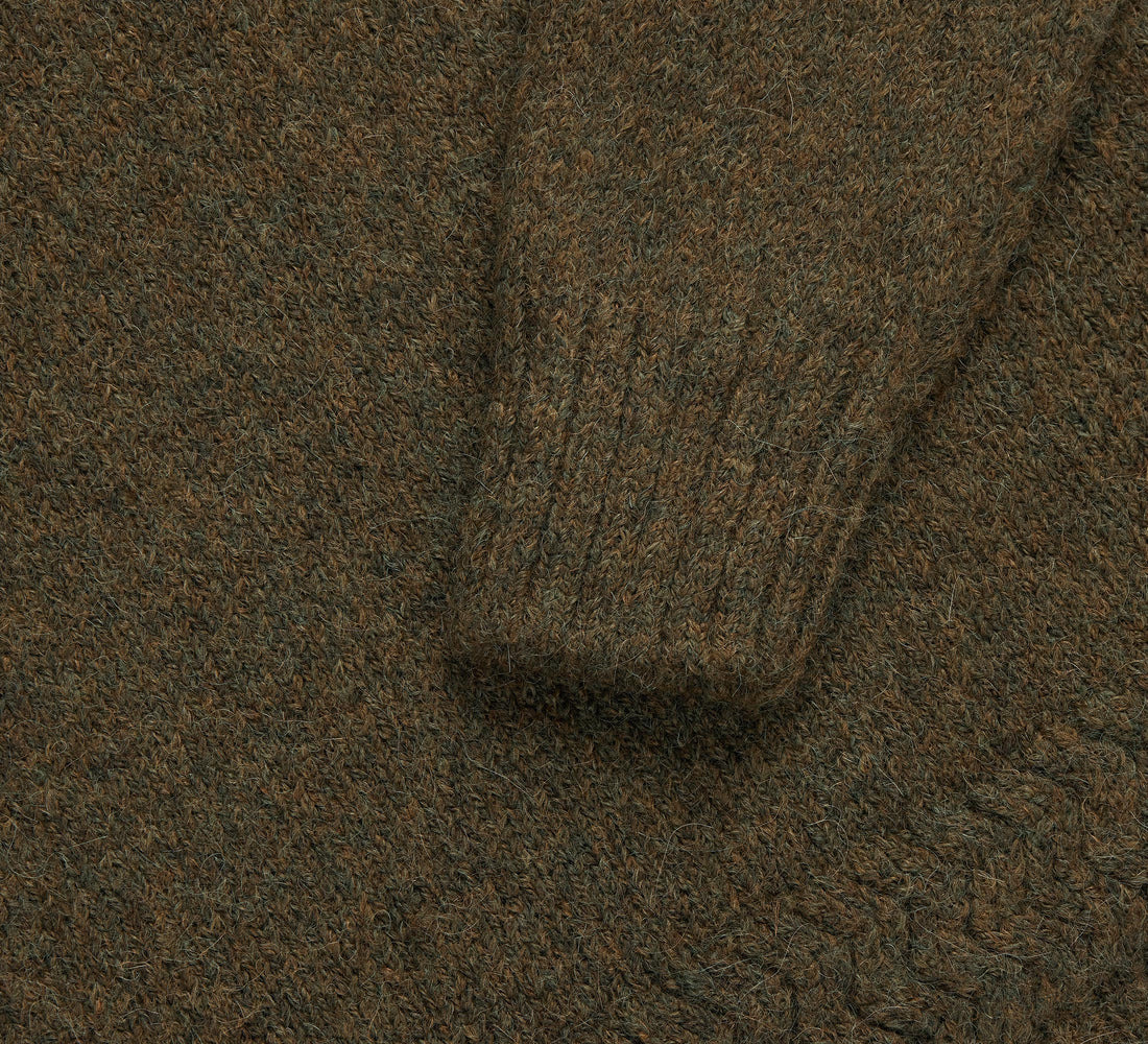 Alpaca Crewneck - Forest - 4