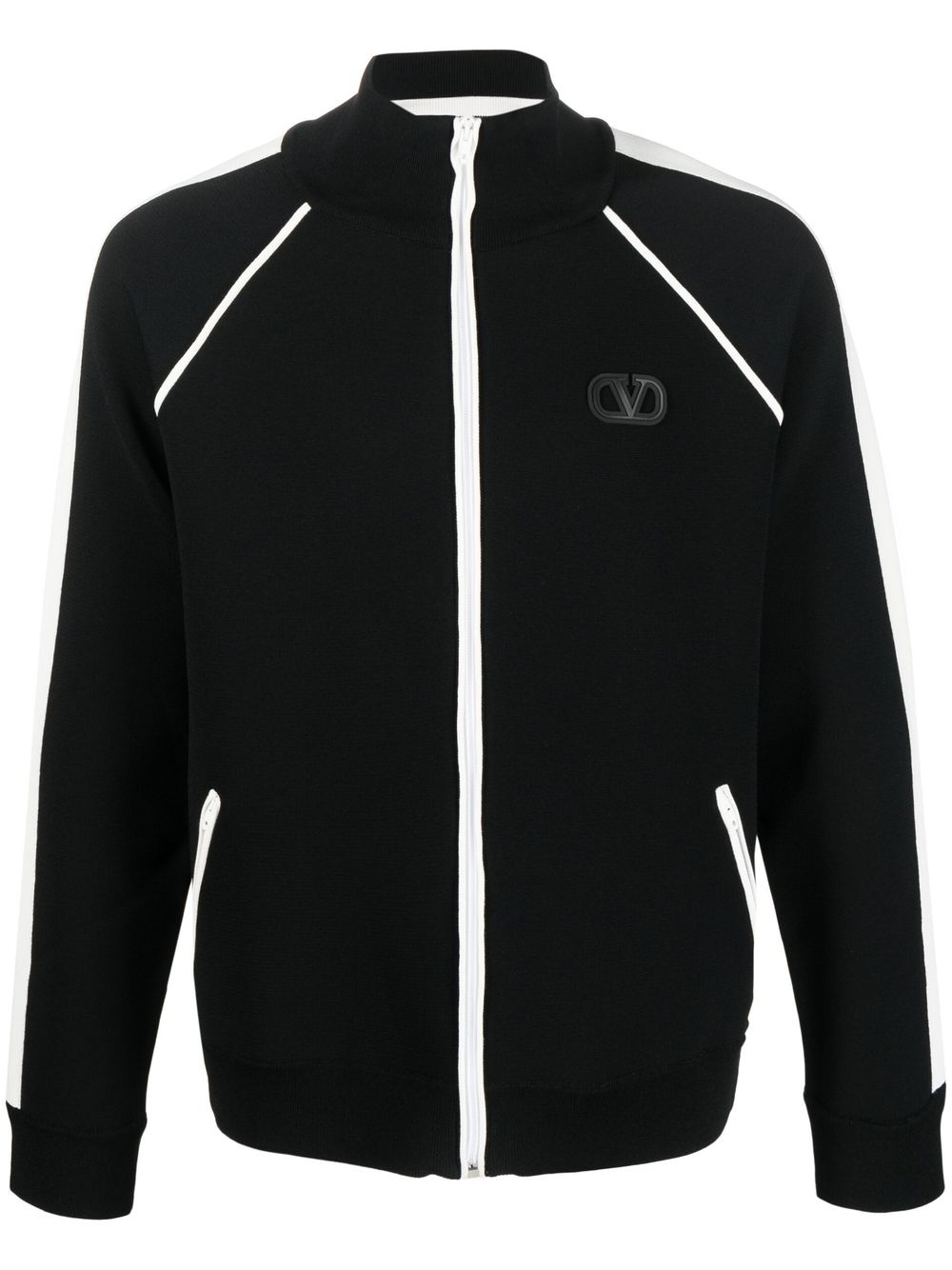 VLogo Signature zip-up sweatshirt - 1