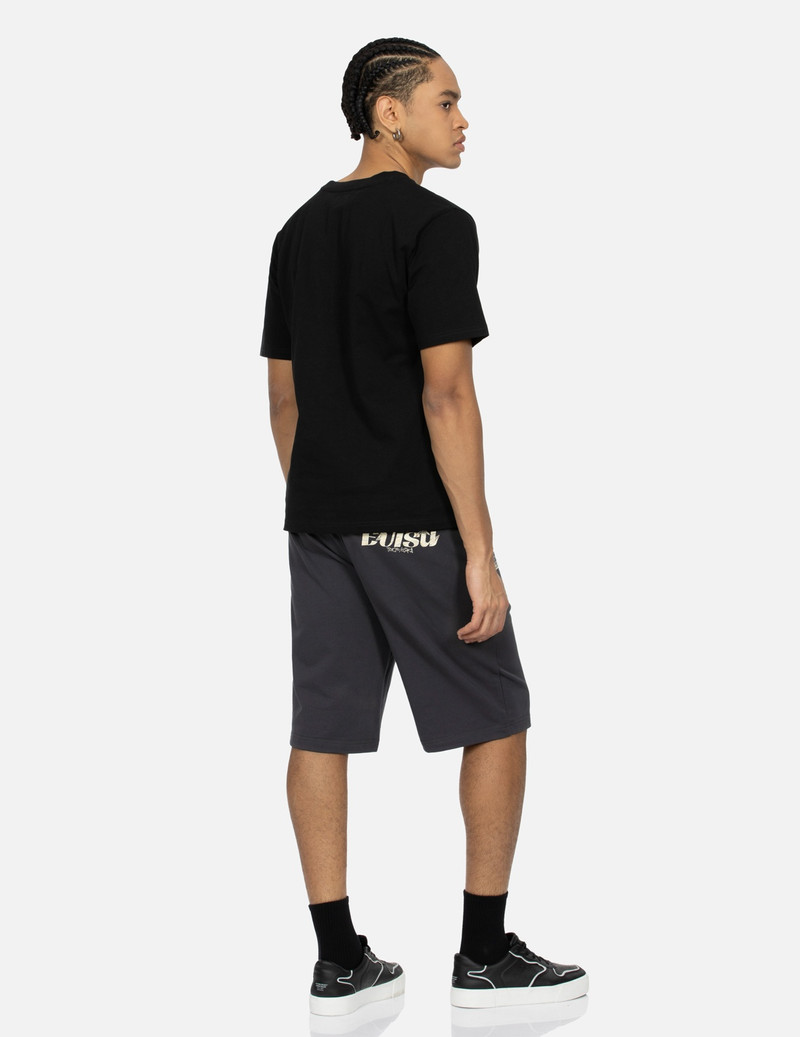 LOGO PRINT REGULAR FIT SWEAT SHORTS 3