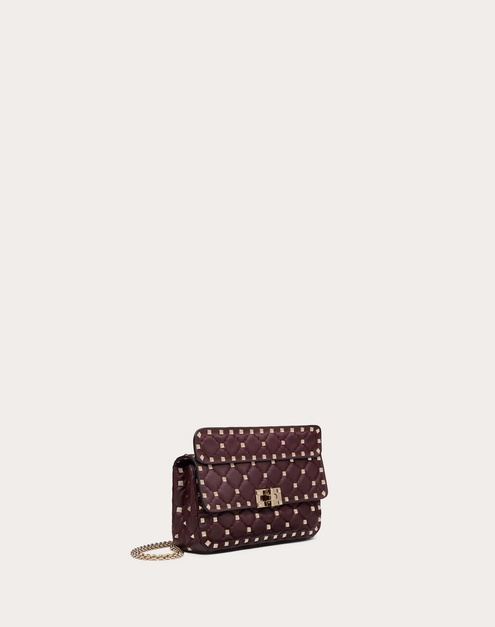 Small Rockstud Spike Nappa Leather Bag - 2