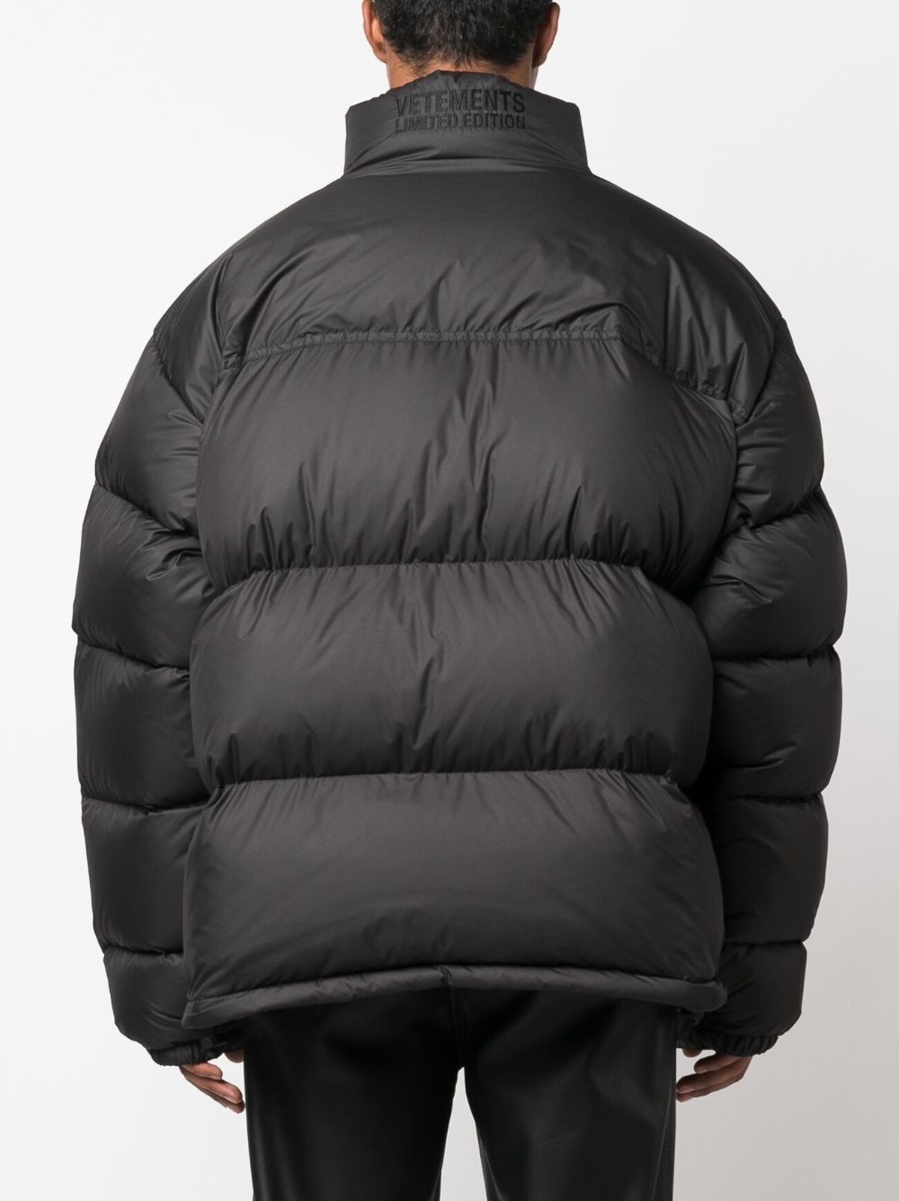 funnel-neck puffer jacket - 5
