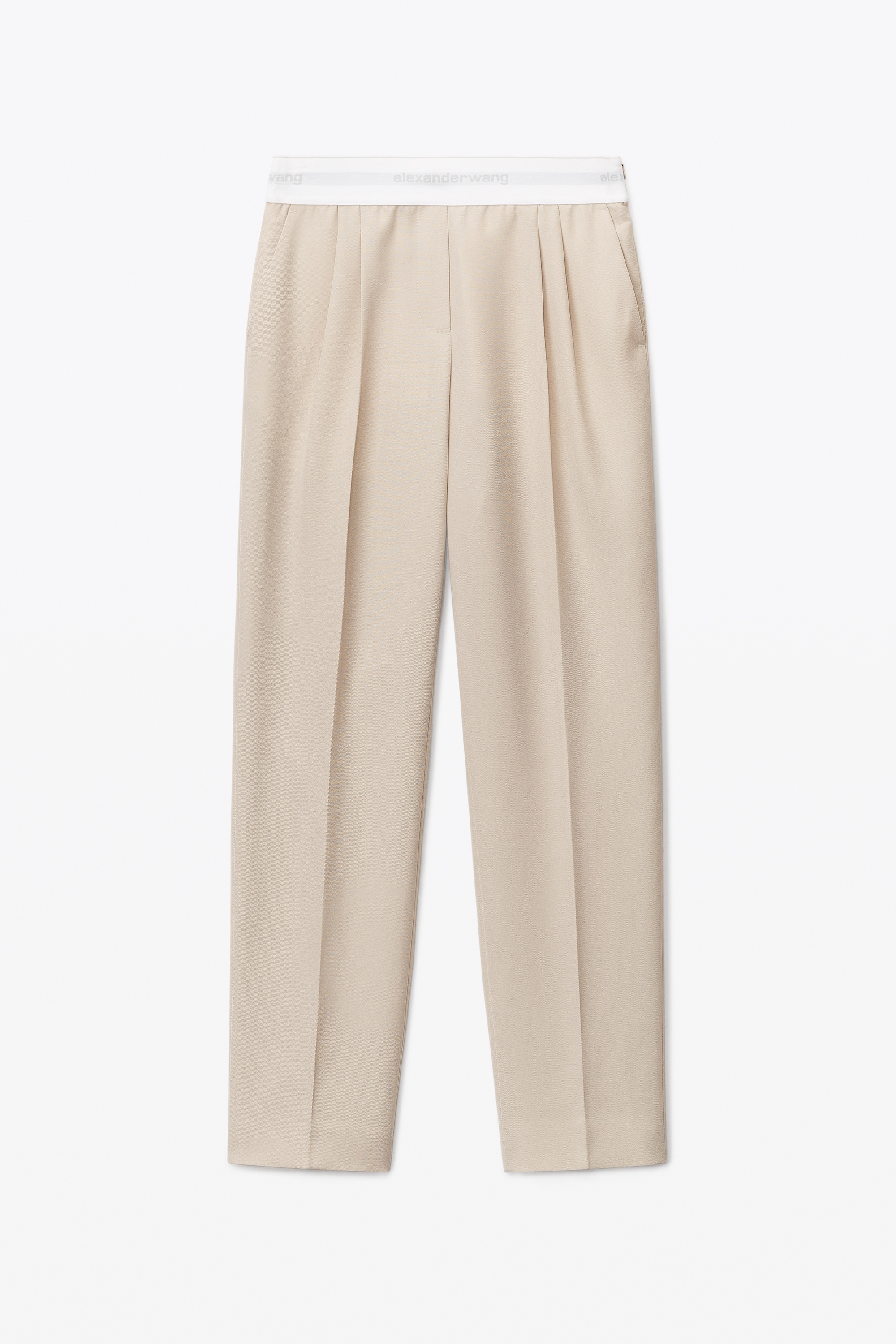 PLEATED TROUSER IN WOOL TAILORING - 1